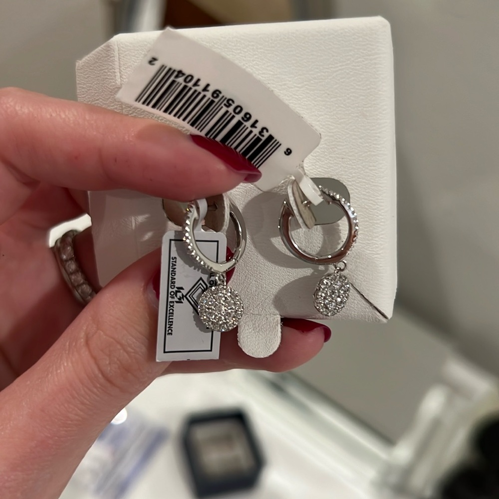 Diamond earrings